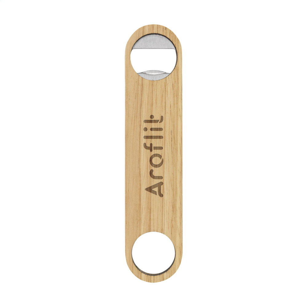 Logo trade advertising products picture of: Abri Bamboo Opener
