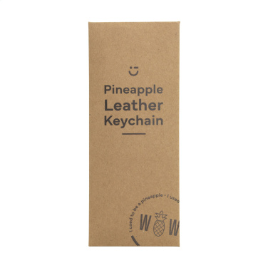 Logotrade promotional merchandise image of: Vegan Pineapple Leather Keyring
