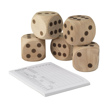 Logo trade advertising products image of: Outdoor Dice Game