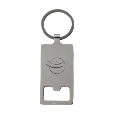 Logo trade promotional merchandise image of: Sammy bottle opener / keyring