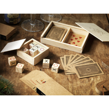 Logotrade promotional merchandise image of: Recycled Playing Cards Double X-Mas