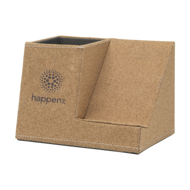 Logo trade promotional giveaways picture of: Ecork Pen Holder Wireless Charger