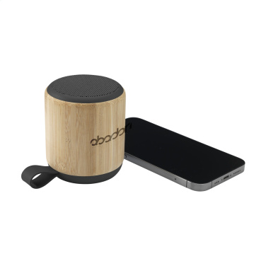Logotrade promotional item picture of: Timor Bamboo Wireless Speaker