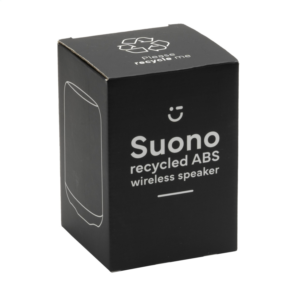 Logotrade corporate gift image of: Suono RCS Recycled ABS Wireless Speaker