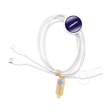 Logotrade promotional gift image of: Charging Cable RCS Recycled ABS-TPE