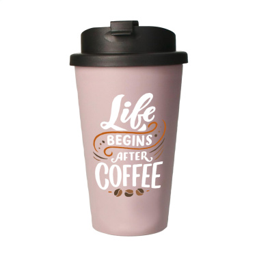 Logo trade promotional merchandise image of: Eco Coffee Mug Premium Deluxe 350 ml coffee cup