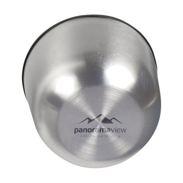Logo trade promotional gifts image of: Thermotop Midi RCS Recycled Steel 500 ml thermo bottle