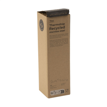 Logotrade promotional gift picture of: Thermotop Midi RCS Recycled Steel 500 ml thermo bottle