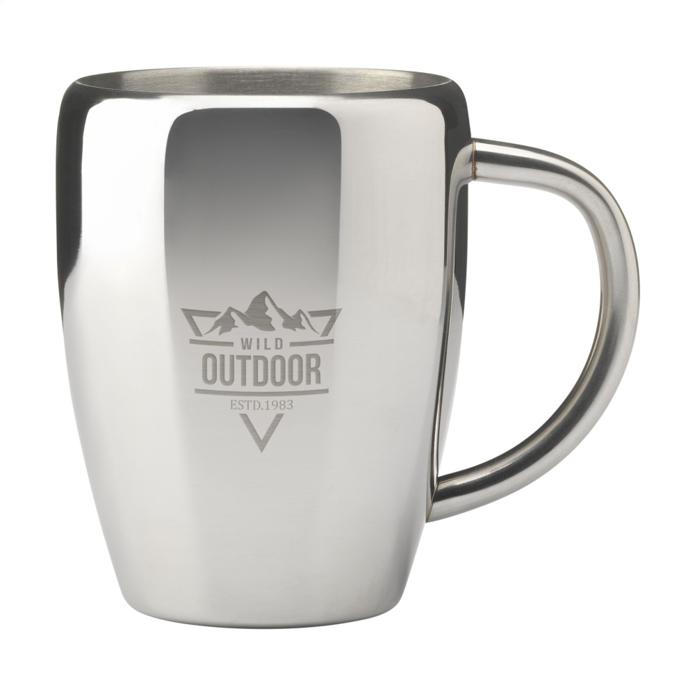 Logotrade advertising product image of: SteelMug RCS Recycled Steel 220 ml