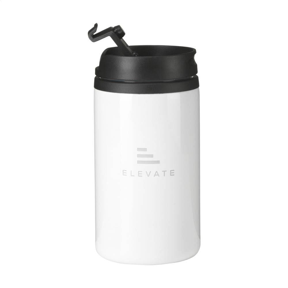 Logo trade corporate gifts picture of: Thermo Can RCS Recycled Steel 300 ml thermo cup