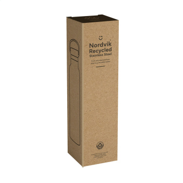 Logotrade promotional product image of: Nordvik RCS Recycled Steel 750 ml