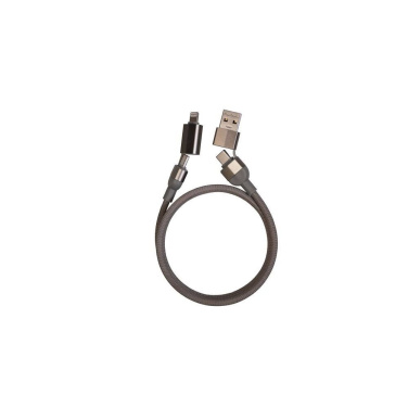 Logo trade promotional gift photo of: Charging cable with data transfer DONNES Pierre Cardin