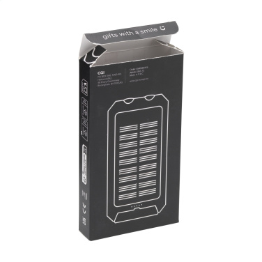 Logotrade advertising product picture of: Trail RCS Solar Charger Compass 8000