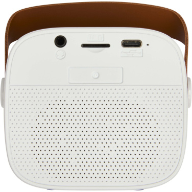 Logo trade corporate gifts picture of: Diya 3W wireless recycled plastic speaker