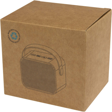 Logo trade promotional products picture of: Diya 3W wireless recycled plastic speaker