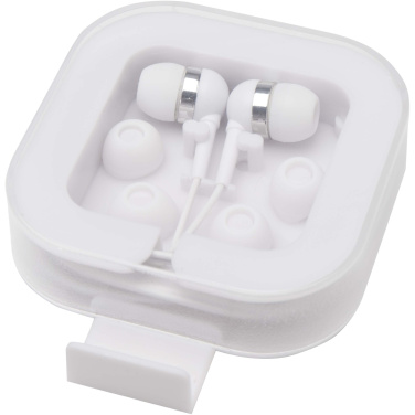Logo trade promotional items picture of: Dofida wired Type-C earbuds with recycled plastic storage box