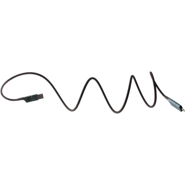 Logo trade promotional merchandise image of: SCX.design C52 100W 4-in-1 rPET magnetic ultra fast charging cable 