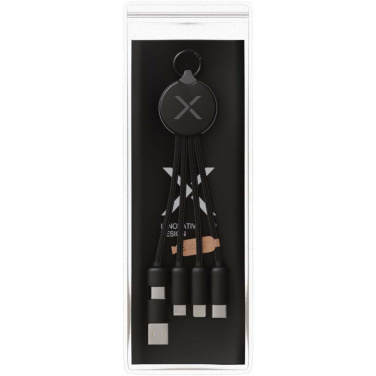 Logotrade promotional item image of: SCX.design C14 15W 5-in-1 charging cable