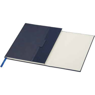 Logo trade promotional merchandise image of: Alejandra A5 recycled plastic hard cover notebook