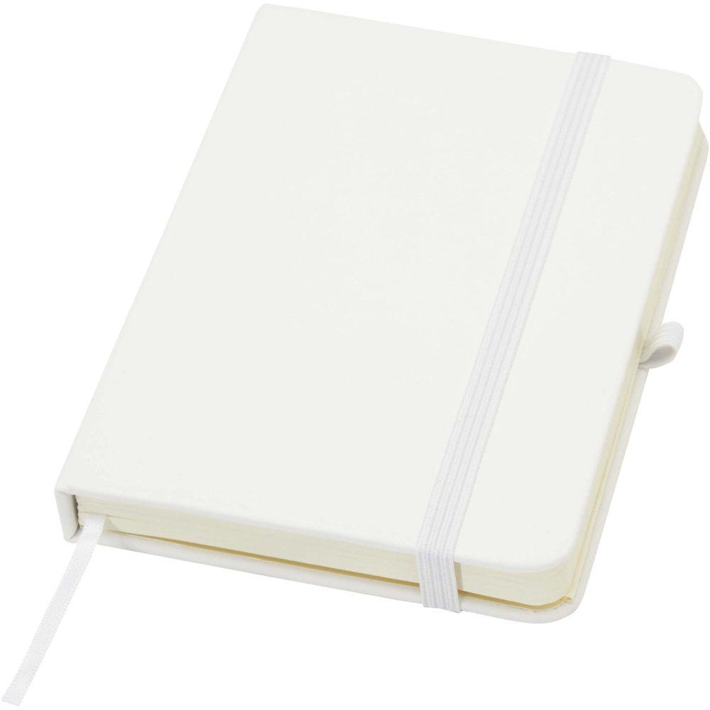 Logo trade promotional gift photo of: Spectrum Plus A6 hard cover notebook