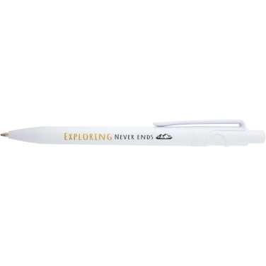Logotrade promotional product image of: Unica recycled plastic ballpoint pen (black ink)