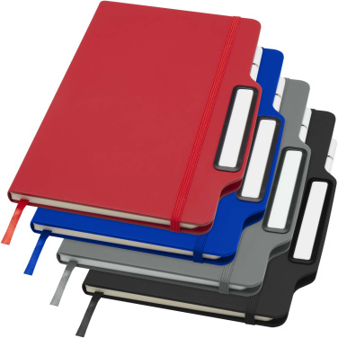 Logotrade promotional gift image of: Nexus A5 hard cover notebook with pen and pencil combo (black ink)