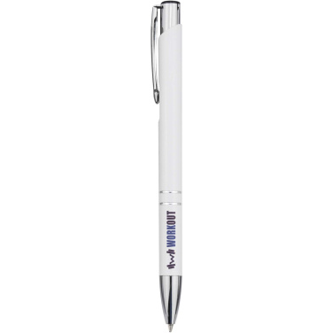 Logotrade promotional items photo of: Moneta recycled aluminium ballpoint pen (blue ink)