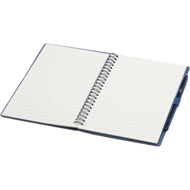 Logotrade promotional item image of: Slate reusable soft cover notebook and pen set (black ink)
