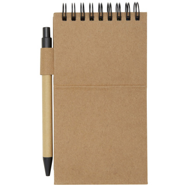 Logotrade promotional product picture of: Flipper sticky notepad with ballpoint pen (black ink)