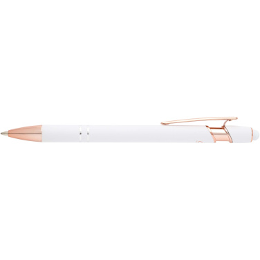 Logo trade promotional items picture of: Nanna ballpoint pen with rose gold finish (black ink)