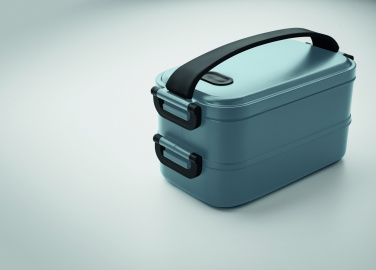Logo trade advertising product photo of: Lunch box in recycled PP