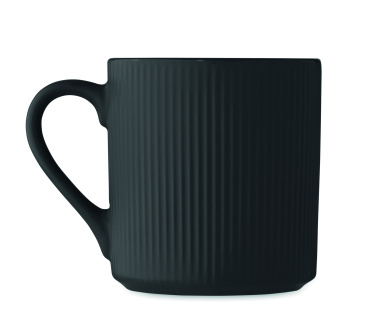 Logotrade advertising products photo of: Ribbed ceramic mug mat 340 ml