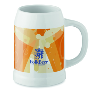 Logotrade promotional product image of: Sublimation beer mug 500 ml