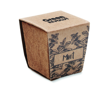 Logo trade promotional gifts image of: Mint seeds growing kit