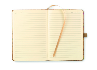 Logo trade promotional product photo of: A5 cork coloured notebook