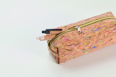 Logotrade promotional product image of: Coloured cork pencil case
