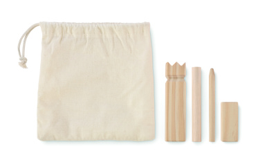 Logotrade promotional giveaway picture of: Pinewood outdoor throwing game