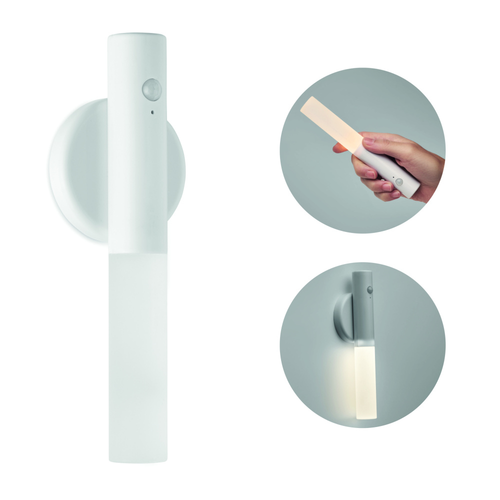 Logo trade promotional merchandise photo of: Rechargeable and sensor light