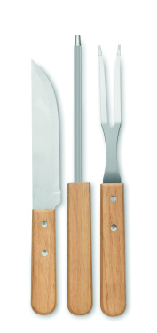 Logo trade promotional item photo of: Stainless steel barbecue tools