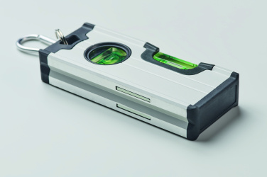 Logo trade business gifts image of: Mini magnetic aluminium level