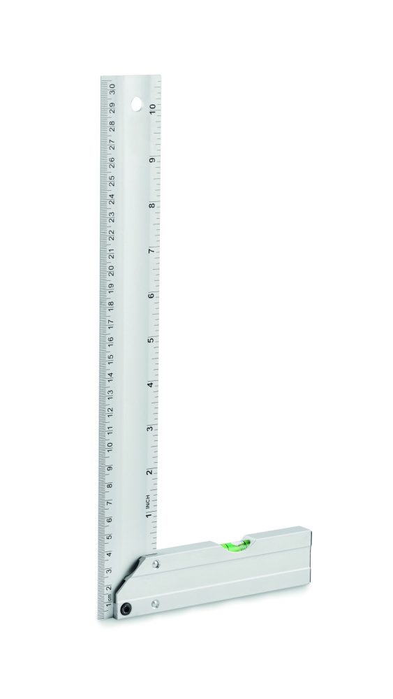 Logotrade promotional item image of: Aluminium level ruler 30 cm