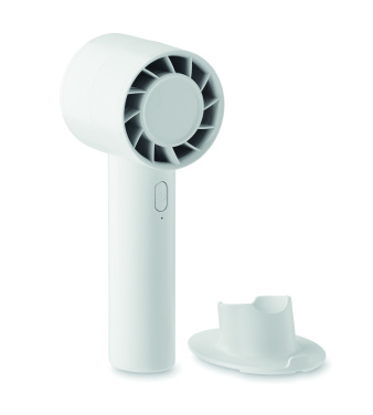 Logo trade promotional gifts image of: Small portable fan 2000 mAh
