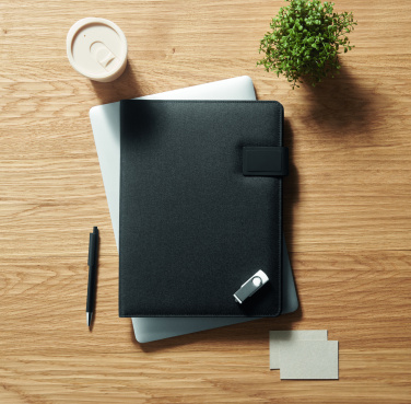 Logotrade promotional item image of: A4 folder and wireless charger