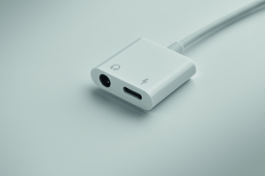 Logo trade promotional products picture of: ABS jack audio splitter type C