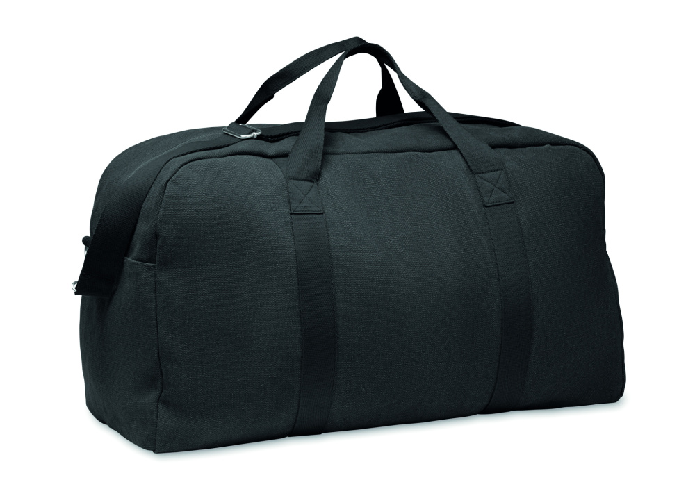 Logo trade promotional merchandise image of: Duffle travel bag 450 gr/m²