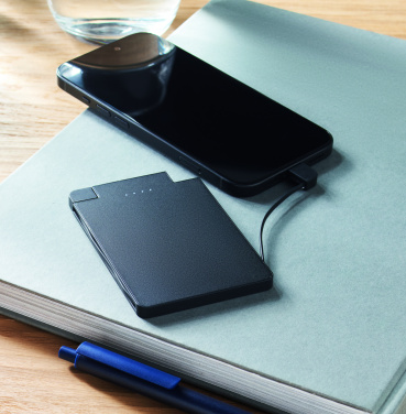 Logo trade promotional giveaways image of: Magnetic power bank 2500 mAh