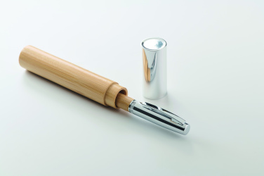 Logo trade business gifts image of: Metal twist ball pen in tube