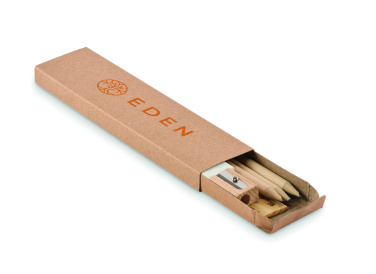 Logo trade promotional merchandise image of: Paper box stationery set