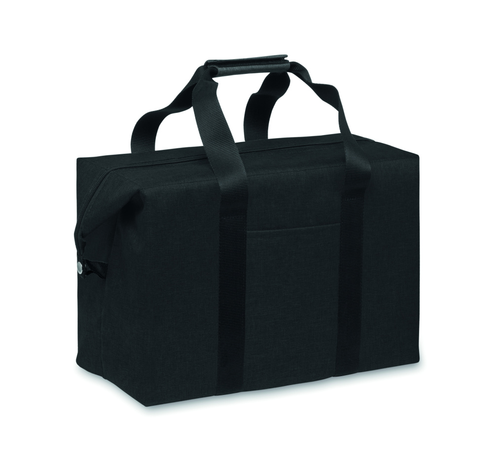 Logo trade promotional gifts picture of: 300D RPET cooler bag 3L