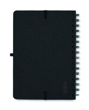 Logotrade promotional gift picture of: A5 notebook with phone holder